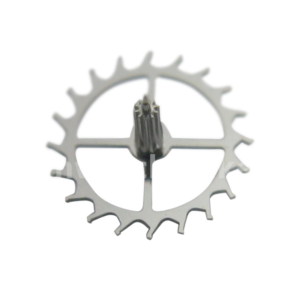 Swiss Made 3135-410 Escape Wheel for Rolex 3130 3135 movement, precision watch accessory.