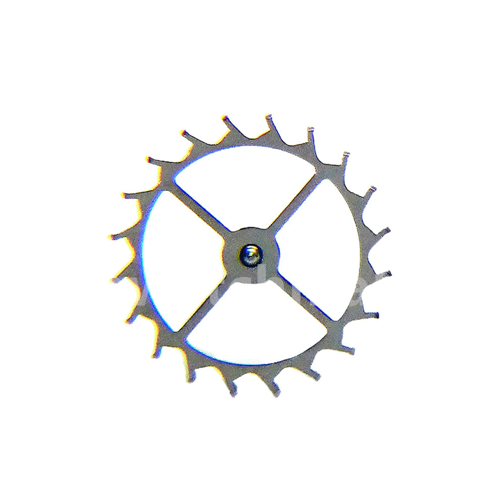 Swiss Made Genuine 3135-410 Escape Wheel for Rolex 3130 3135 watch movements, precision accessory enhancing timekeeping.