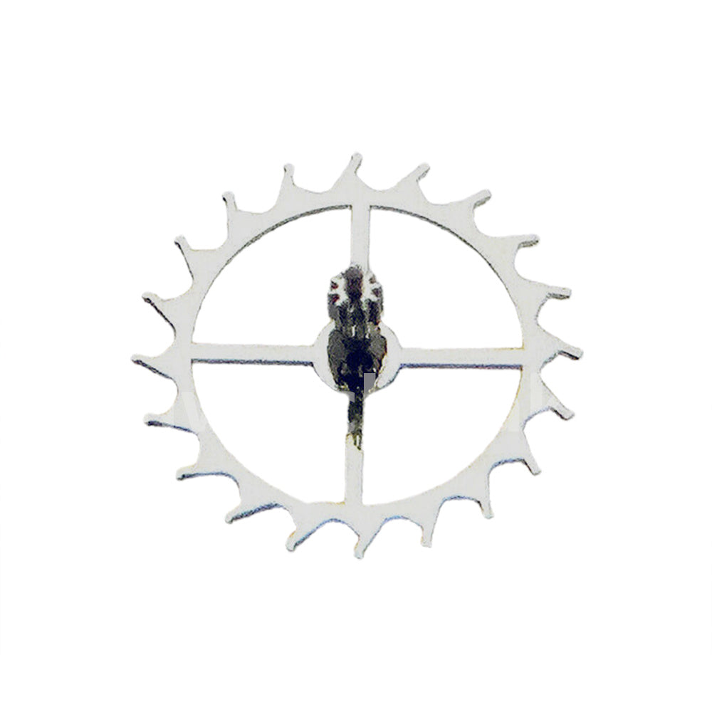 Swiss Made Genuine 3135-410 escape wheel for Rolex 3130 3135, precision watch movement part by Rolex.