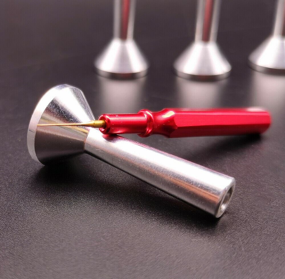 Watchamkers set of 5 metal lubricants for precision watch oiling, improving movement accuracy and durability.