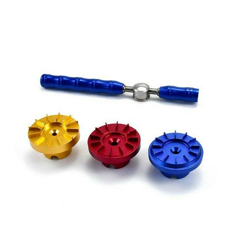 1.0/0.8/0.7mm Teeth 3-Die Watch Back Case Opener Wrench Repair Tool For Corum
