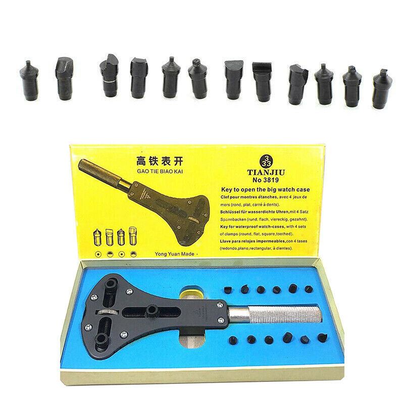 Jaxa steel watch back case opener wrench, 57mm fit, perfect for precise watch repair tasks.