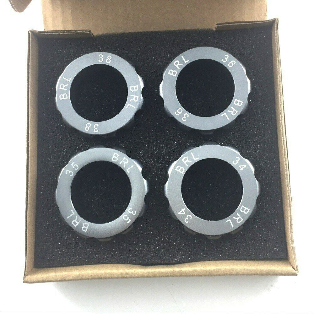 Set of 4 BRL watch case openers for precise watch repair and case back removal.