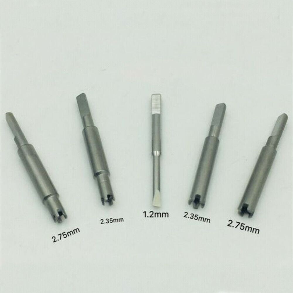 RICHARD MILLE stainless steel watch screwdriver set with multiple durable tips for precise repairs.