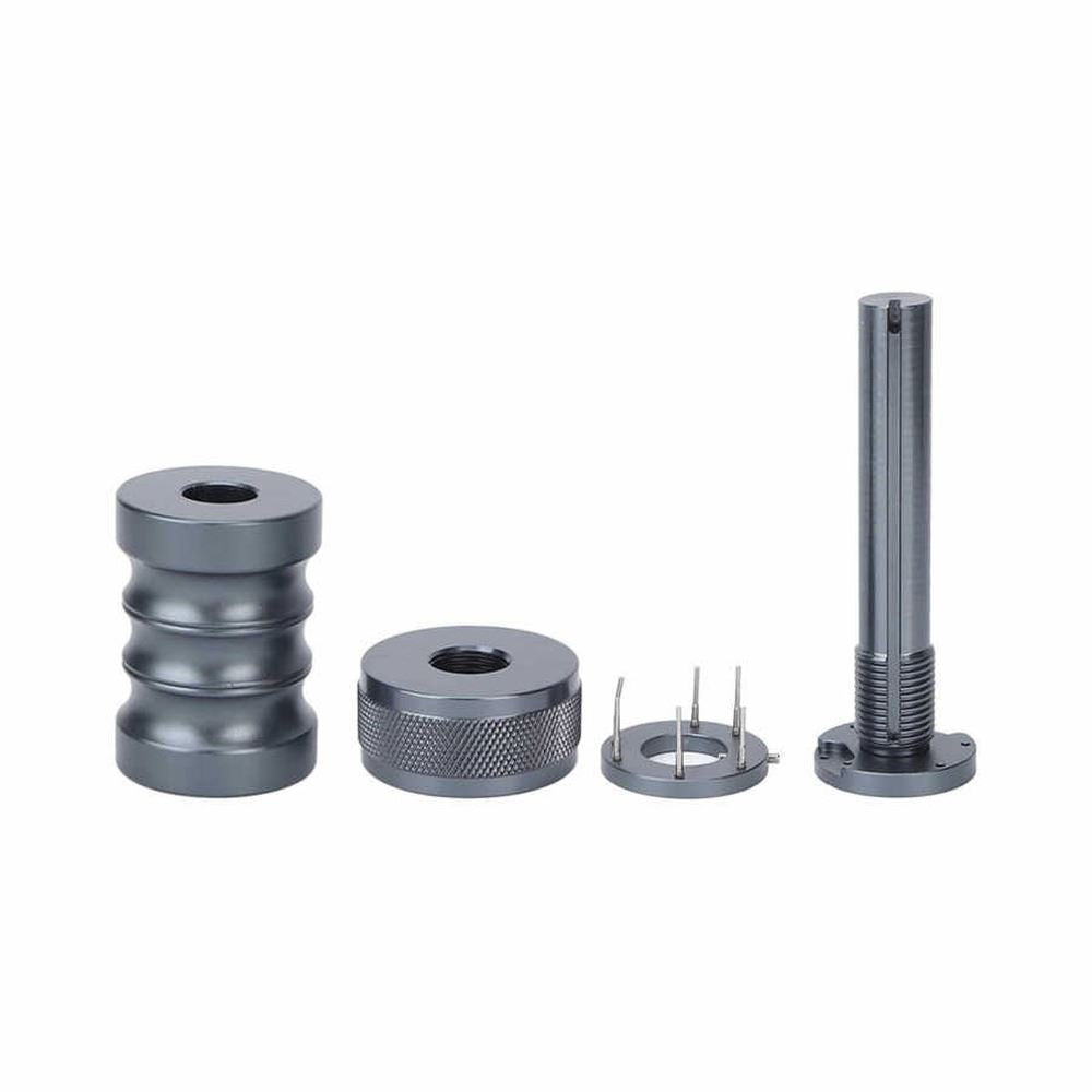 OMEGA watch back case opener set with 2 screwdrivers, non-slip grip for precise accessory repair.