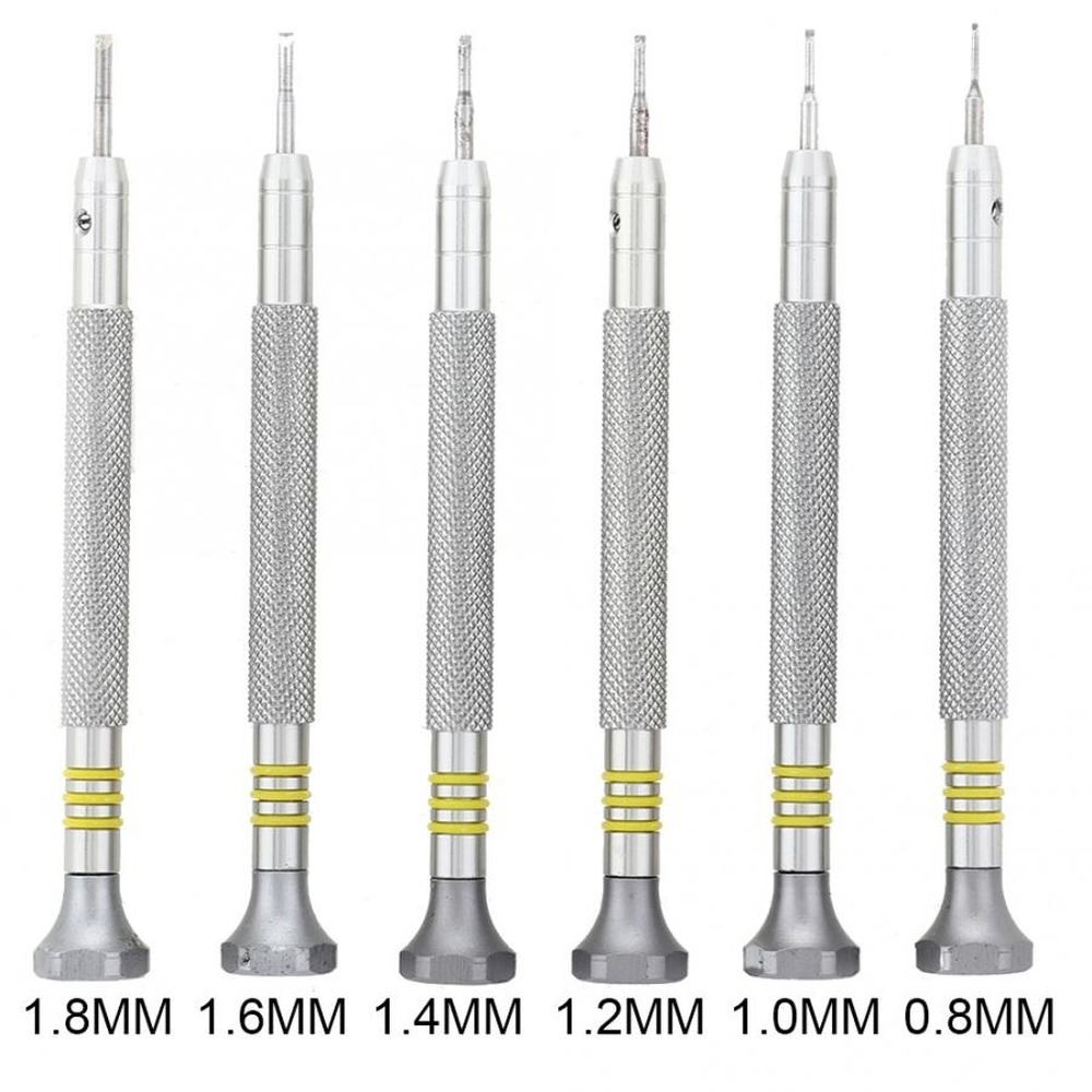 Precision 3135 2135 watch movement screwdriver with anti-skid handle for accurate watch repairs.