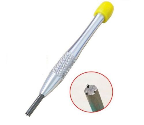 Oscillating weight rotor screwdriver tool for Omega 8800 movement, precision watch accessory.