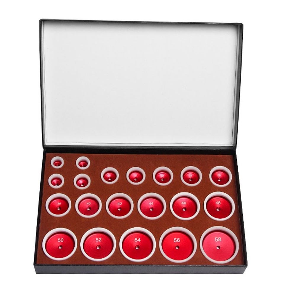 Professional Watch Tool Set by Profession with 24 sizes, rubber cover, and aluminum mold for precise repairs.