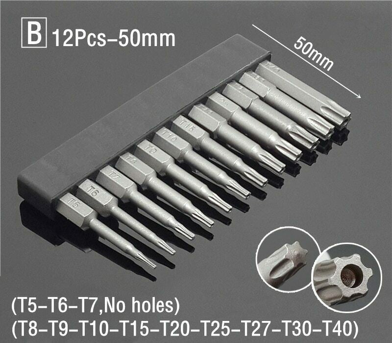 50mm magnetic tamper-proof screwdriver set for precise watch accessory repairs.
