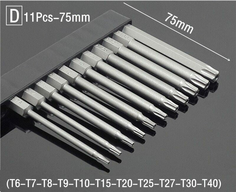 50mm magnetic tamper-proof screwdriver set for precise watch accessory repairs.