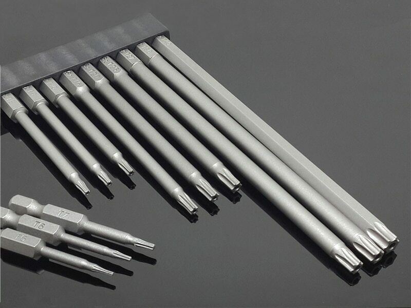 50mm magnetic tamper-proof screwdriver set for precise watch accessory repairs.