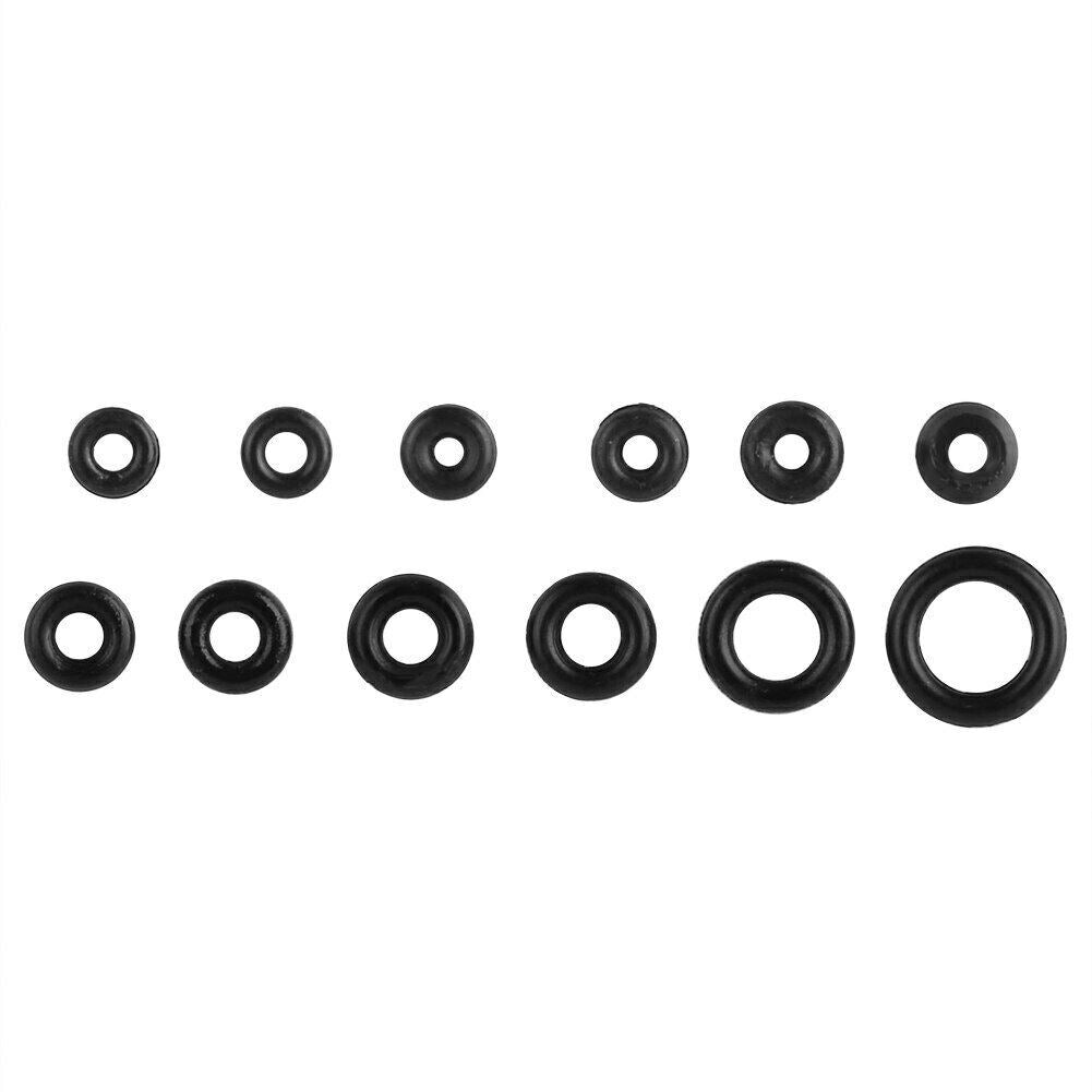 Mini Rubber O-Ring set in 12 sizes, durable waterproof seals for watch crowns and gaskets.