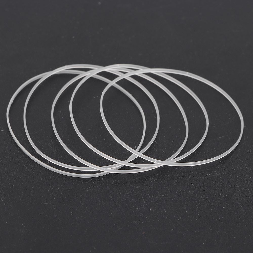 Set of 265 plastic waterproof O-ring seals, perfect for precise watch back repairs and gasket replacements.