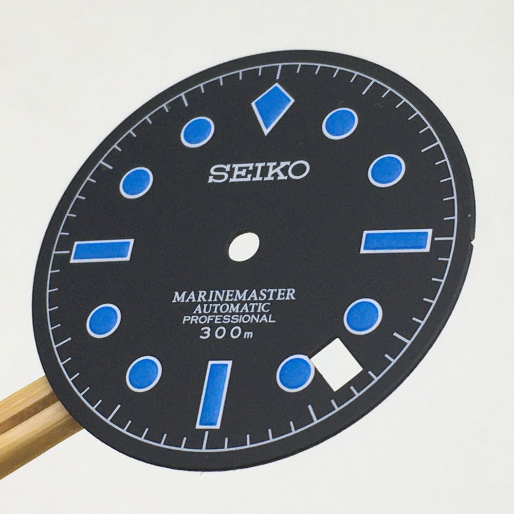 Cadran de montre lumineux de 28,5 mm, adapté au mouvement NH35, pièces de rechange