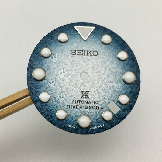 28.5mm luminous watch dial for NH35 movement, enhancing visibility in low light,.