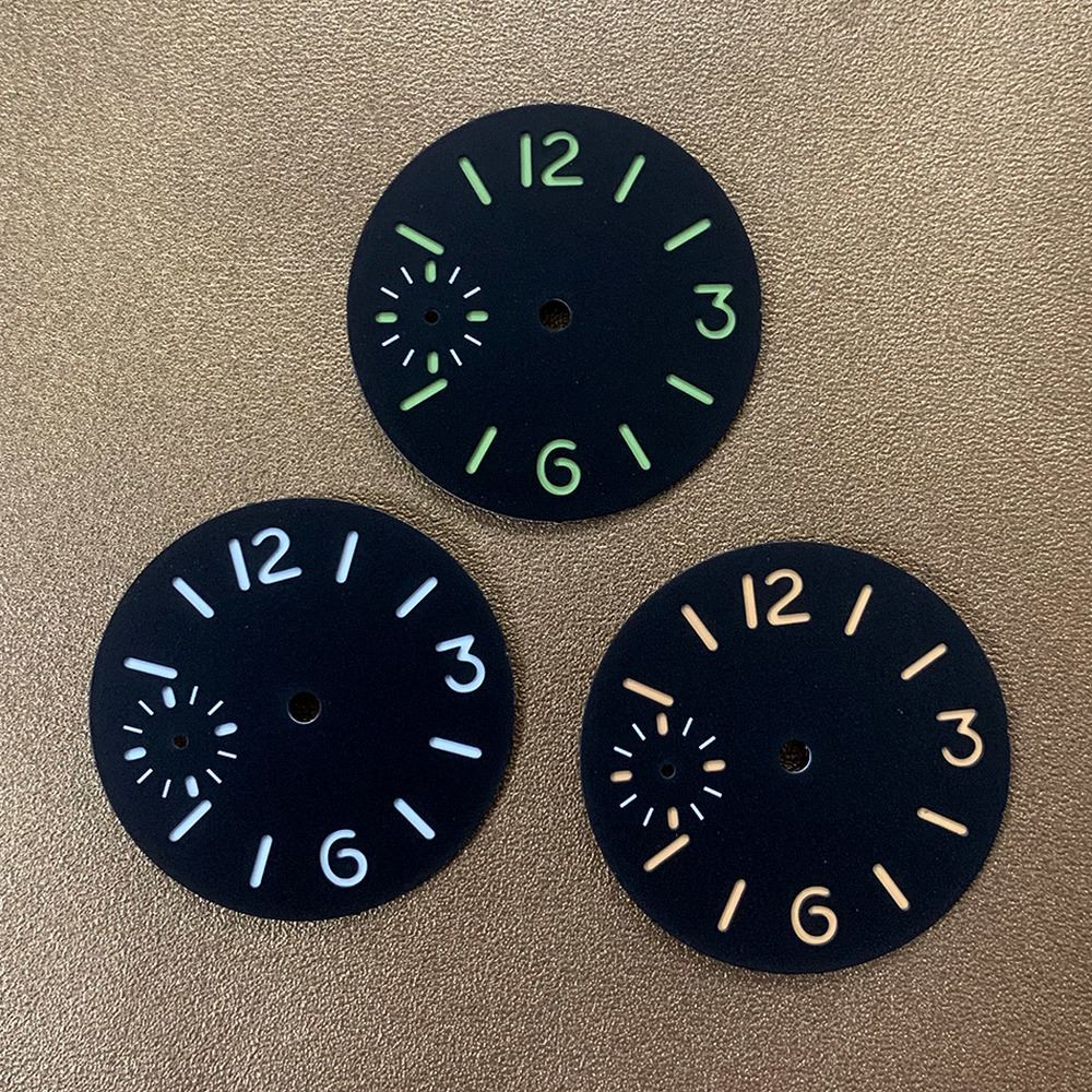 34.5mm Watch Dial Luminous for ETA6497/6498 Seagull ST3600 ST3620 Movement
