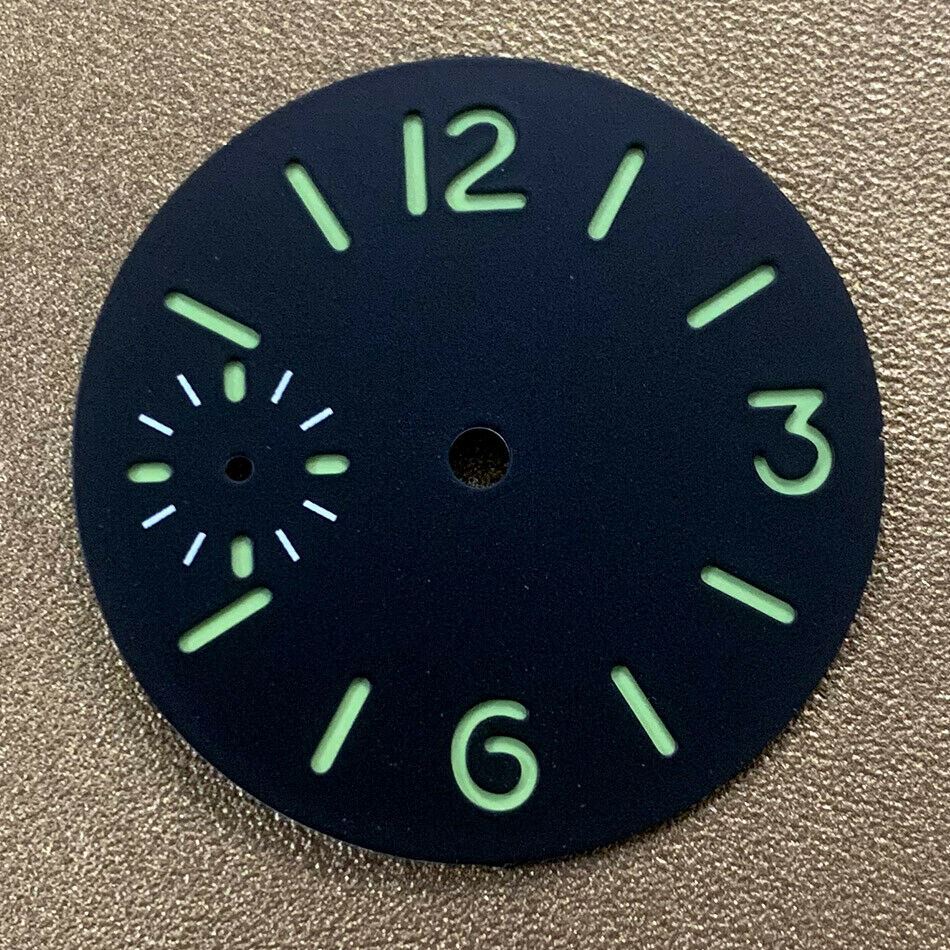 34.5mm Watch Dial Luminous for ETA6497/6498 Seagull ST3600 ST3620 Movement