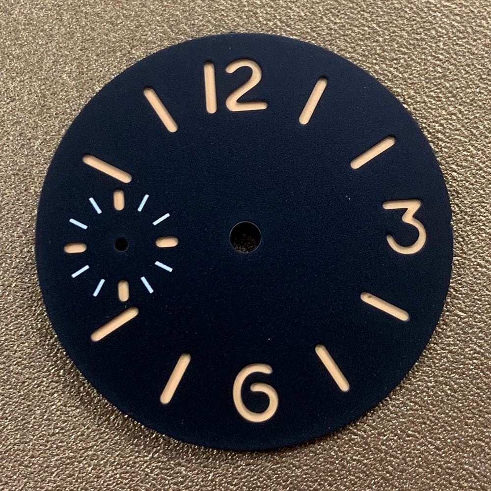 34.5mm Watch Dial Luminous for ETA6497/6498 Seagull ST3600 ST3620 Movement