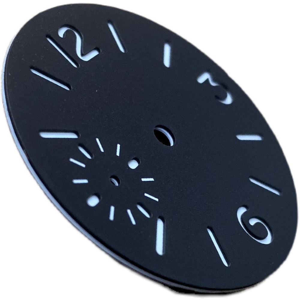 34.5mm Watch Dial Luminous for ETA6497/6498 Seagull ST3600 ST3620 Movement