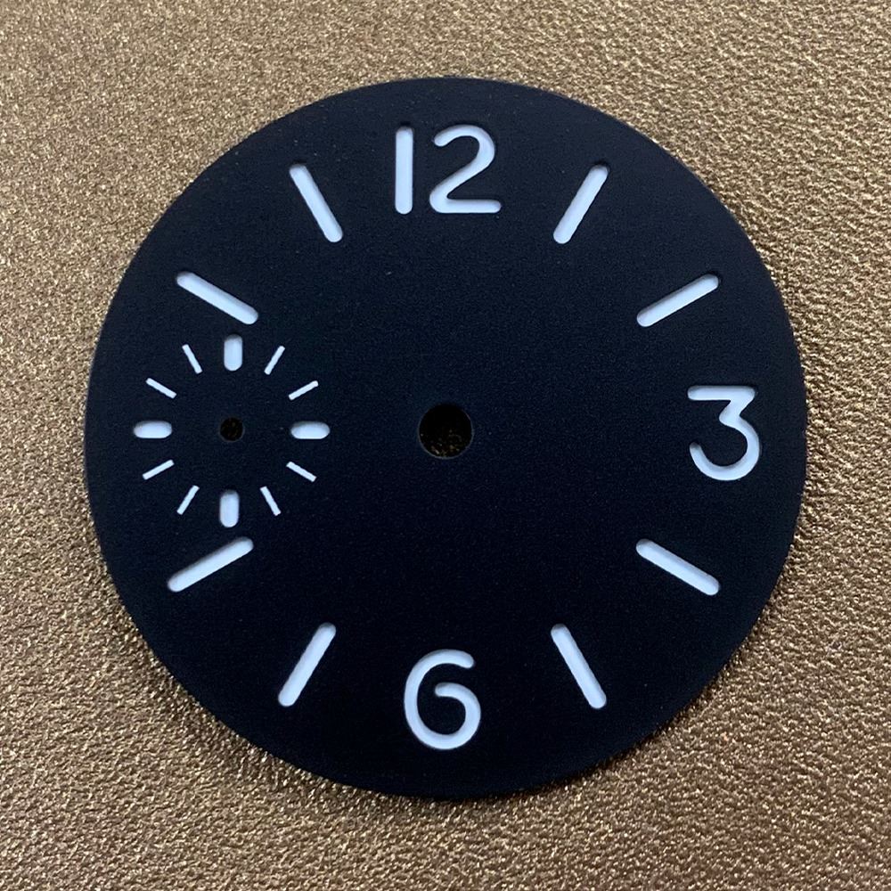 34.5mm Watch Dial Luminous for ETA6497/6498 Seagull ST3600 ST3620 Movement