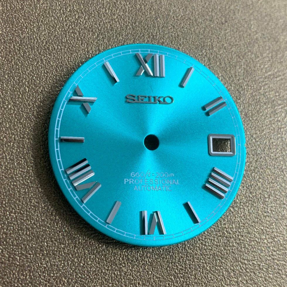 Cadran de montre à chiffres romains de 28,5 mm, compatible avec les pièces de montre à mouvement NH35 et NH36