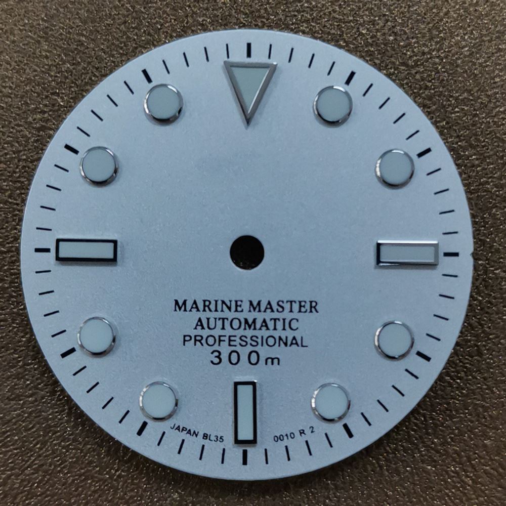 29mm Watch Dial Luminous Suitable for NH35 NH36 Movement Watch Parts Replacement