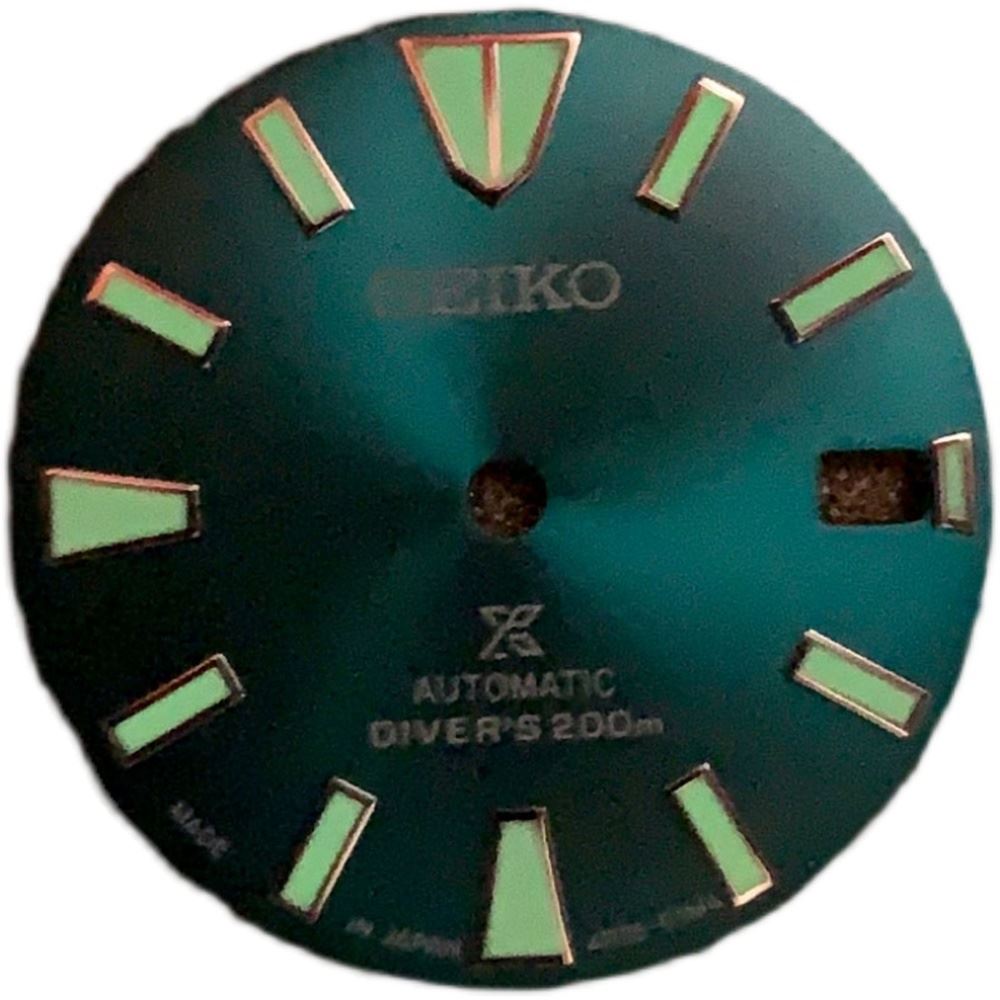 28.5mm Enamel Watch Dial Luminous Suitable for NH35 NH36 Movement Watch Parts