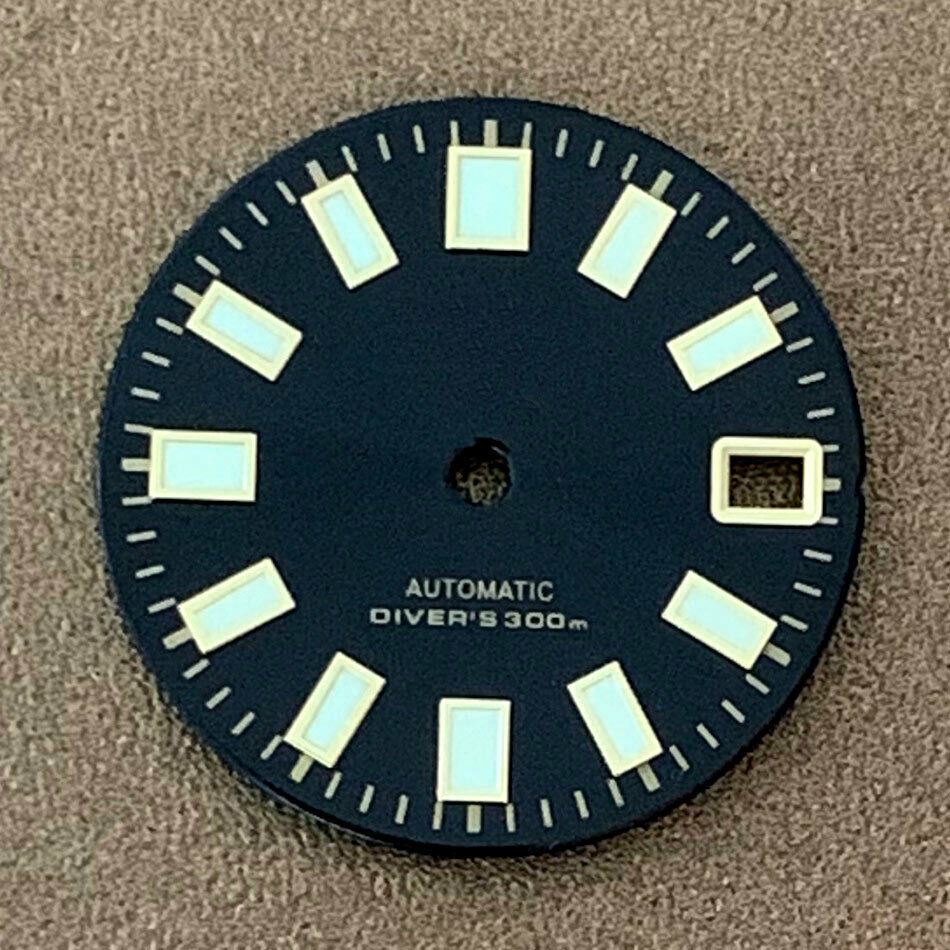 28,5 mm Uhrenzifferblatt C3 Grün leuchtend Geeignet für NH35 NH36 Uhrwerk Uhrenteile