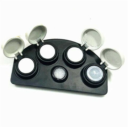 1. 4 Containers 30180 Oil Cup Stand for precise watch repair, essential watchmakers tool.