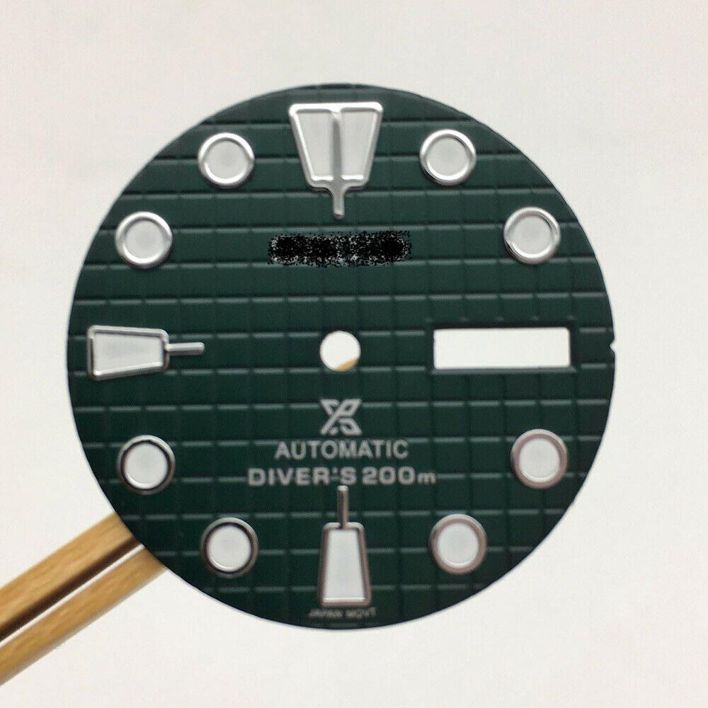 Luminous watch dial for NH36 NH35 movement, precise replacement part enhancing visibility by BrandName.