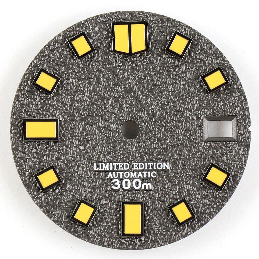 Cadran de montre lumineux de 28,5 mm, adapté au mouvement NH35, pièces et aiguilles