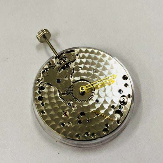 Seagull ST3620 mechanical watch movement with ETA 6497/6498 caliber, second hand at 9 o?clock position.