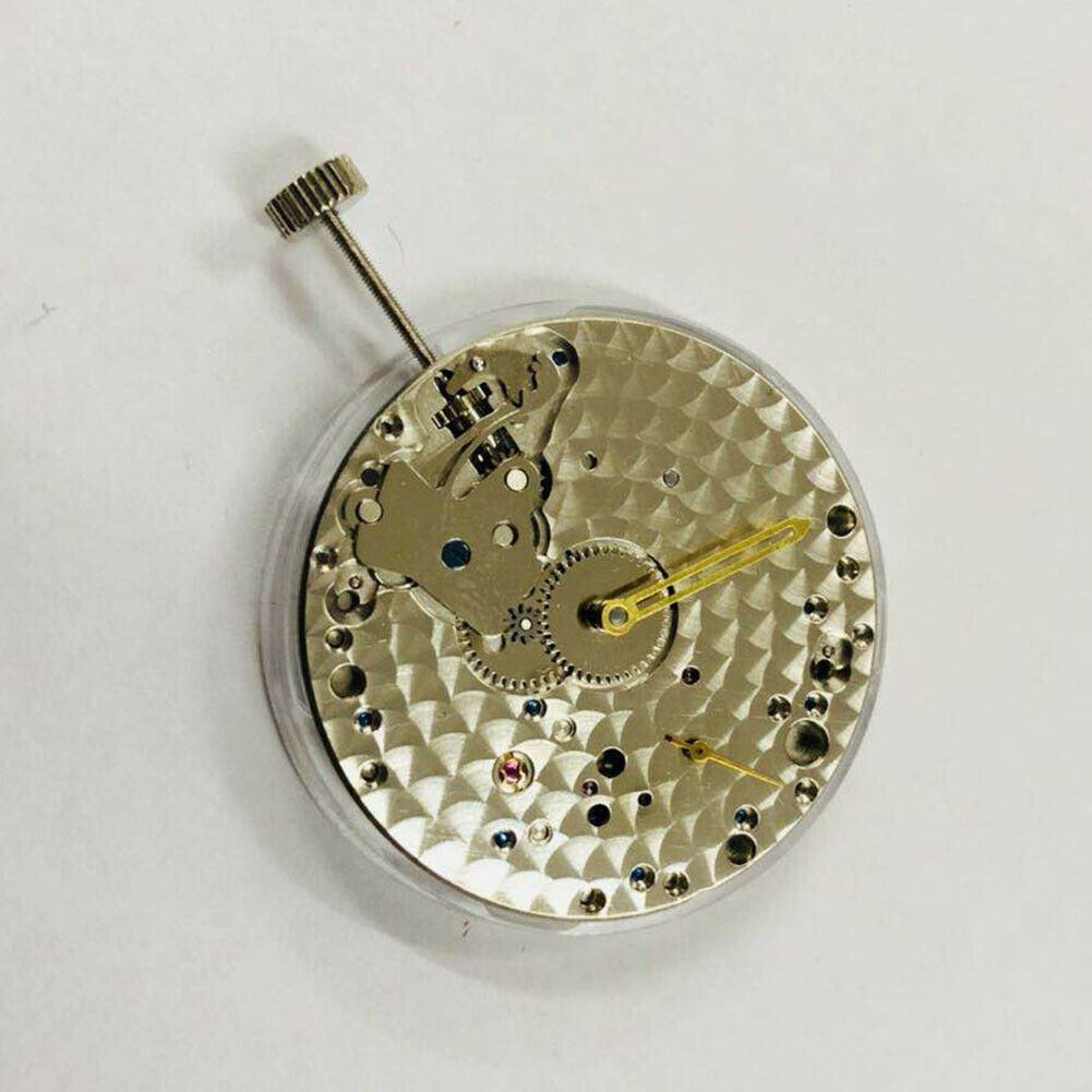 Seagull ST3620 mechanical watch movement featuring ETA 6497/6498 caliber, second hand at 9 o?clock.