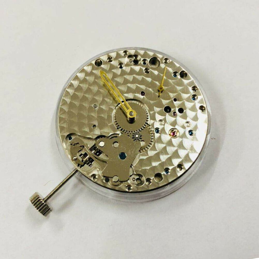 Seagull ST3620 mechanical watch movement, ETA 6497/6498 caliber with second hand at 9 o?clock position.