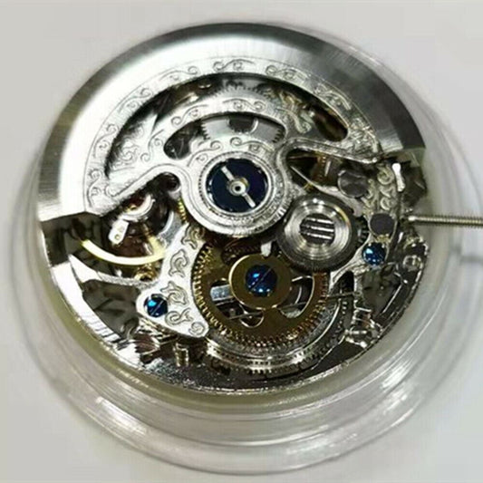 Black Hollow 2189 watch with automatic mechanical movement, precision China-made brand new mechanism.