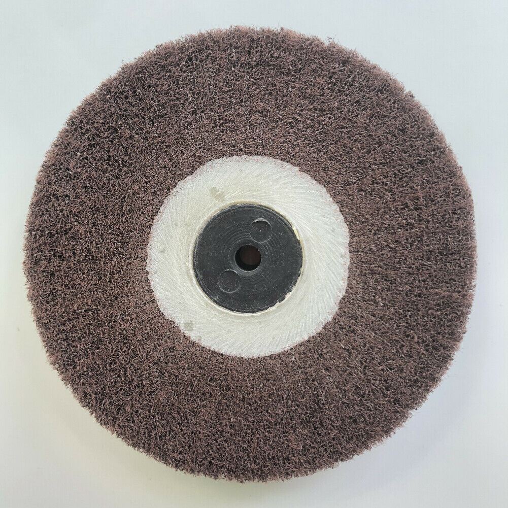 Bergeon 6085-F3 abrasive wheel with aluminum oxide grit for fine polishing watch accessories