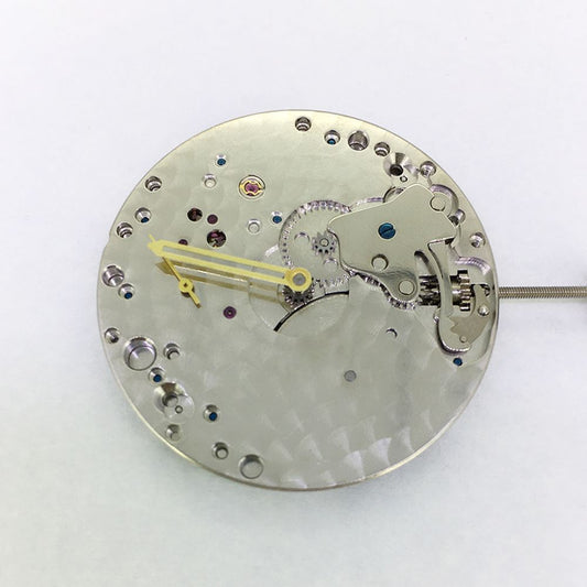 Seagull ST3620 mechanical watch movement with ETA 6497/6498, second hand at 9 o'clock.