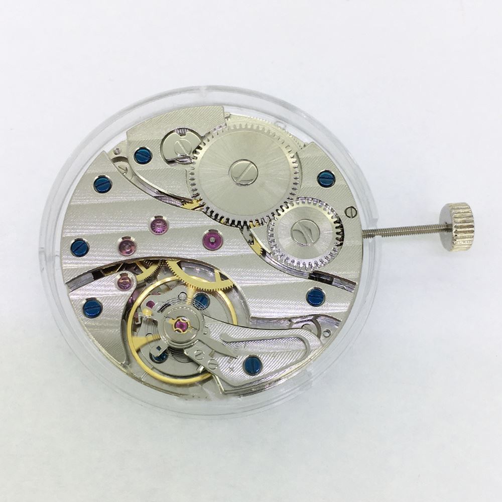 Seagull ST3620 mechanical watch movement, ETA 6497/6498 design, seconds subdial at 9 o'clock position.