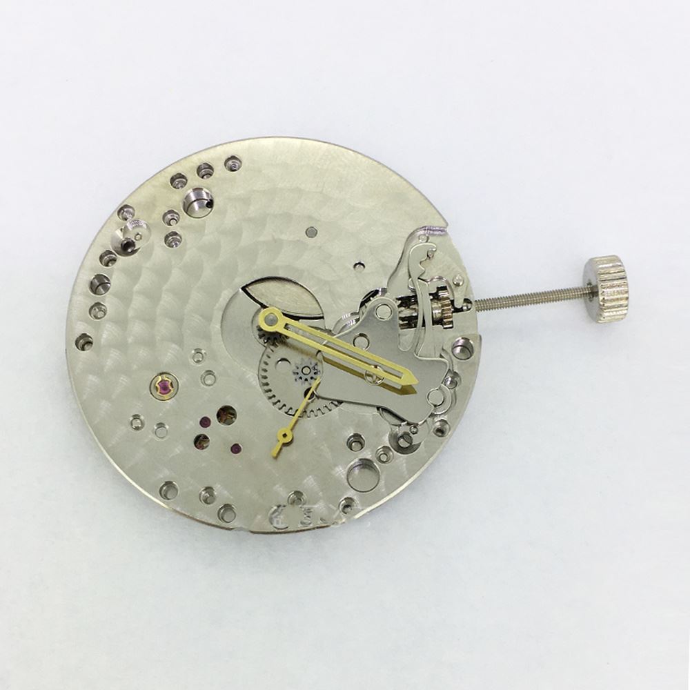 Seagull ST3621 mechanical watch movement with second hand at 6 o'clock, precision crafted for watchmaking.