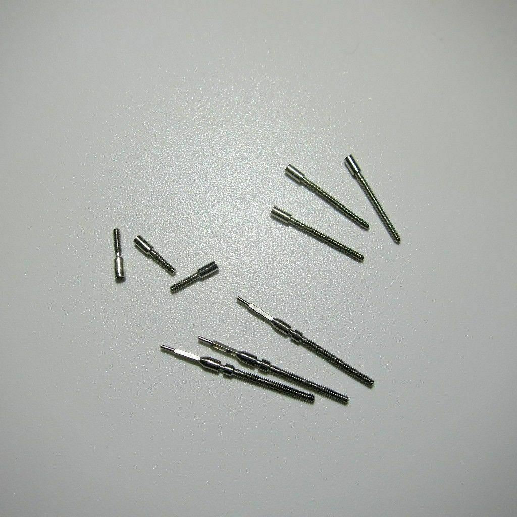 Tiges de remontoir de montre multi-tailles pour modèles 2824, 2836, 2892, 7750, 9015, 8200, 2671, 6601 et 2035