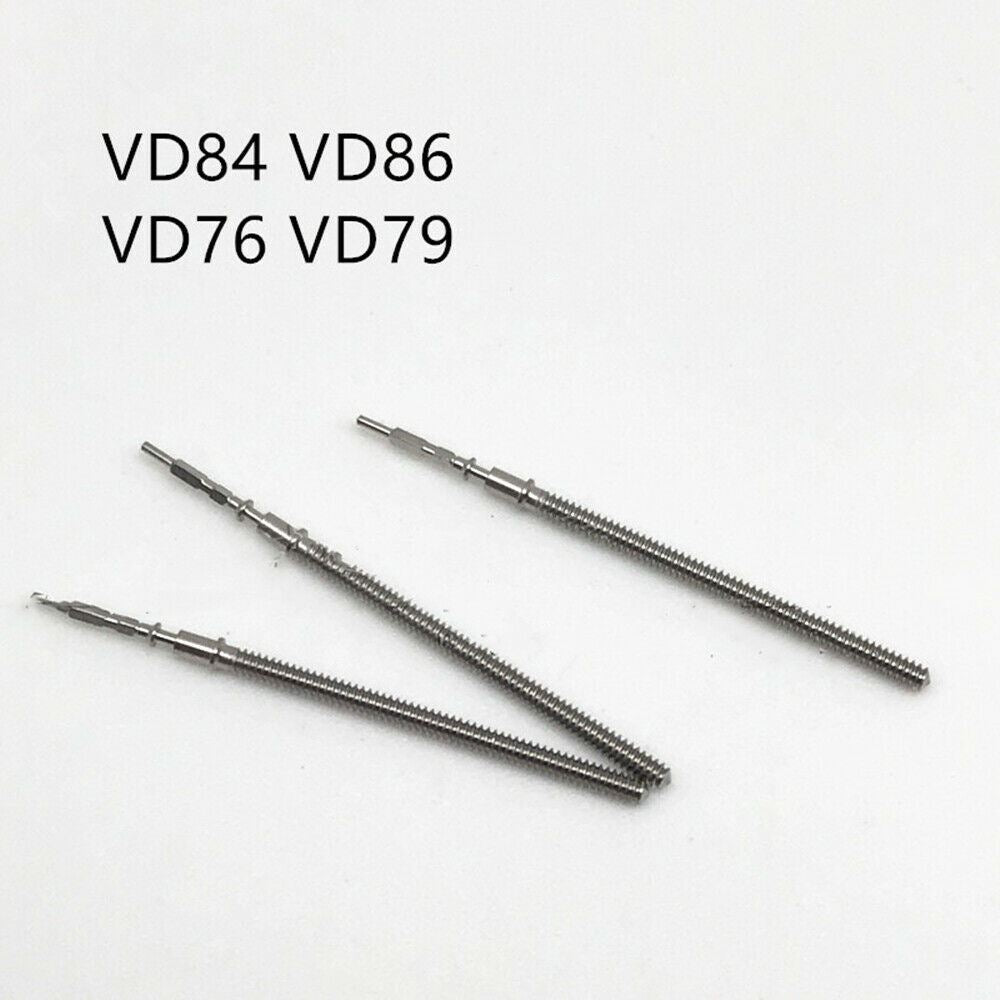 10PCS Watch Winding Stems Generic for VD84/VD86/VD76/VD79 Movement