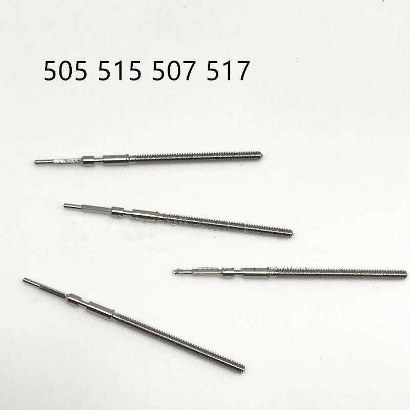 10PCS Watch Winding Stems Generic for 505 507 515 517 Movement
