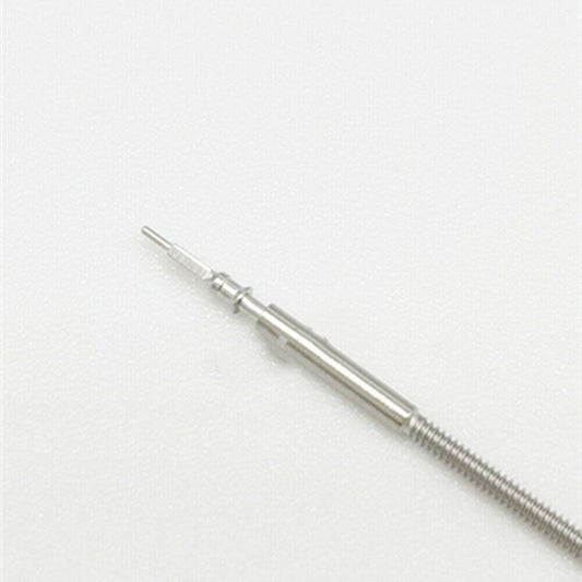 Set of 10 generic watch winding stems for OS10/OS20/OS60 movements, compatible with various watch repairs.