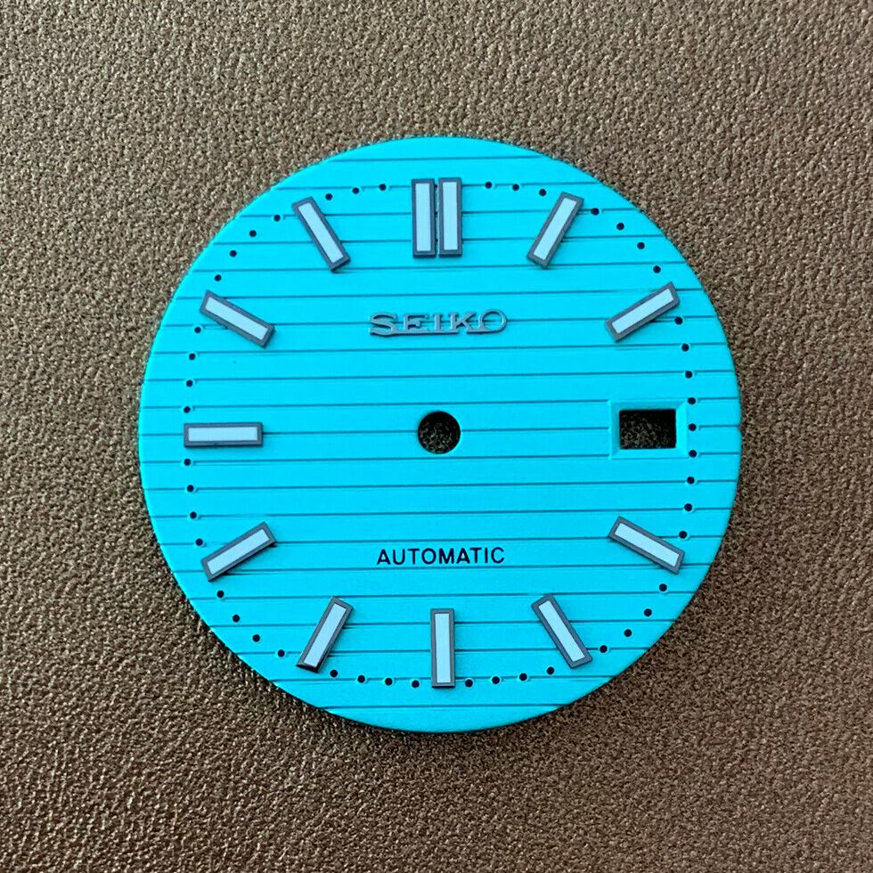 Cadran de montre lumineux de 30,5 mm, adapté au mouvement NH35, pièces de rechange
