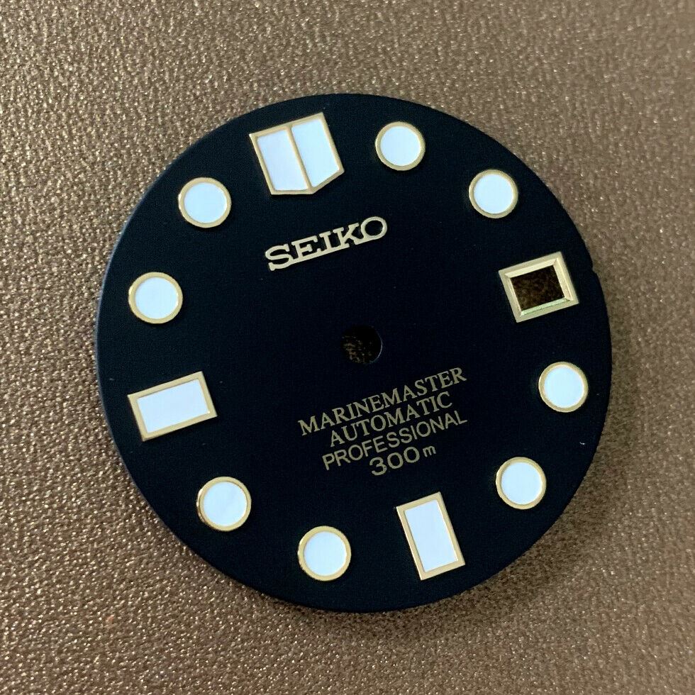 28.50mm green luminous dial by #0321 for NH35 movement, ideal for custom watch builds and repairs.