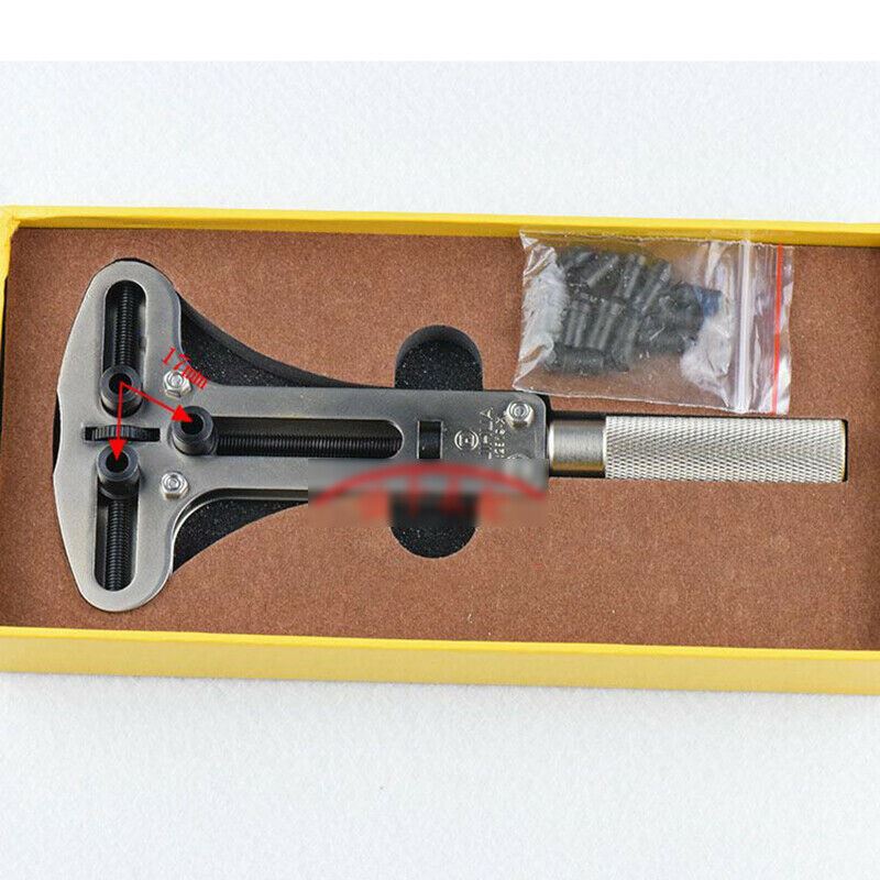 Practical Max watch case back opener with 80mm adjustable jaws for precise and durable watch repair.
