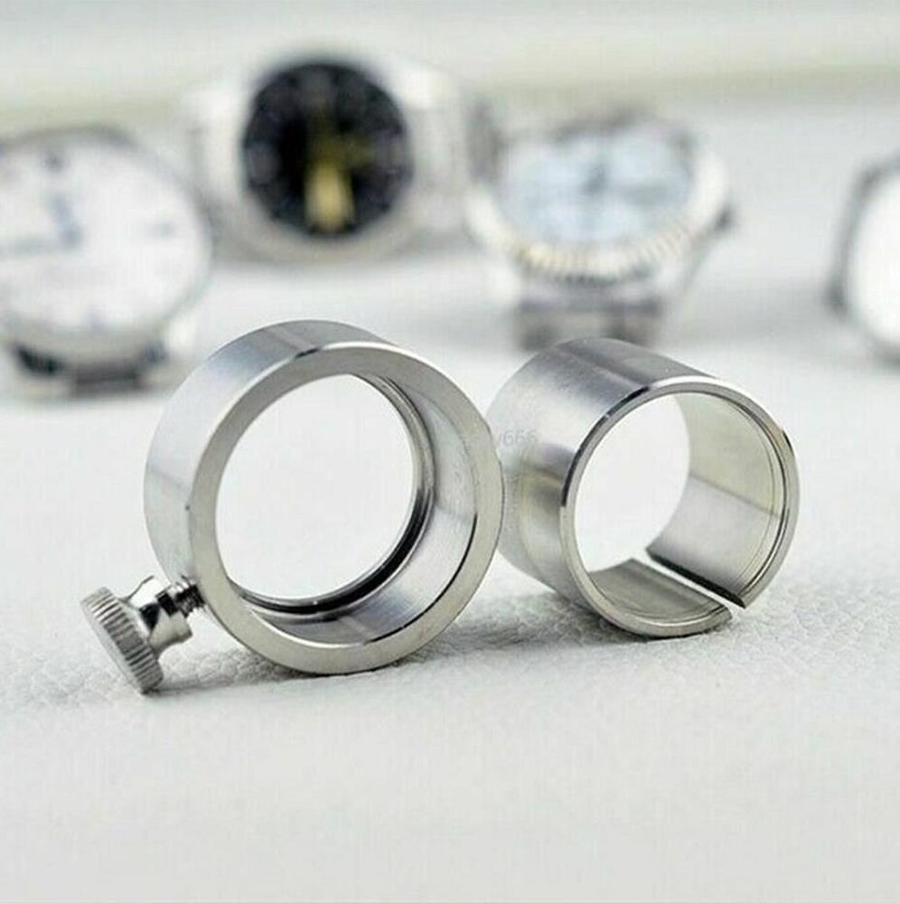 Precision brand watch movement holder for ETA 2824/2892/8200 series repair and maintenance.