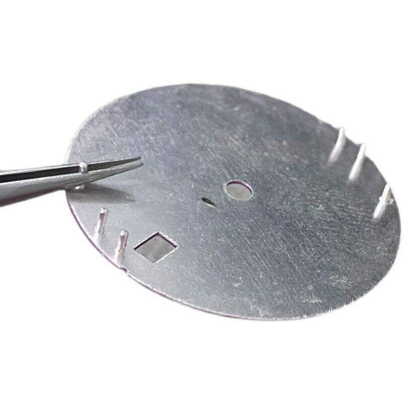 Cadran de montre 28,5 mm vert lumineux, compatible avec le mouvement NH35 #AE46