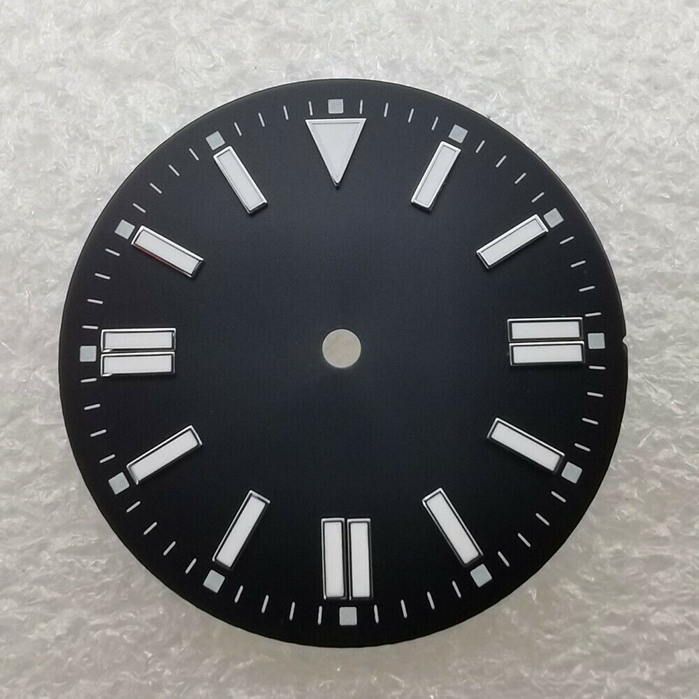 31mm green lume dial for Oyster watches with NH35/NH36/ETA compatibility, premium quality.