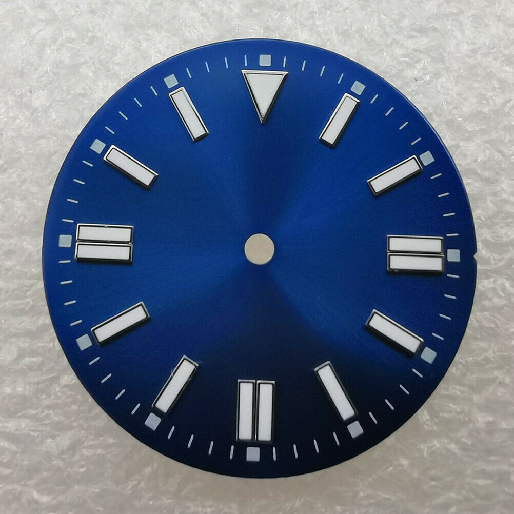 31mm green lume dial for Oyster watches with NH35/NH36/ETA movements, premium quality.